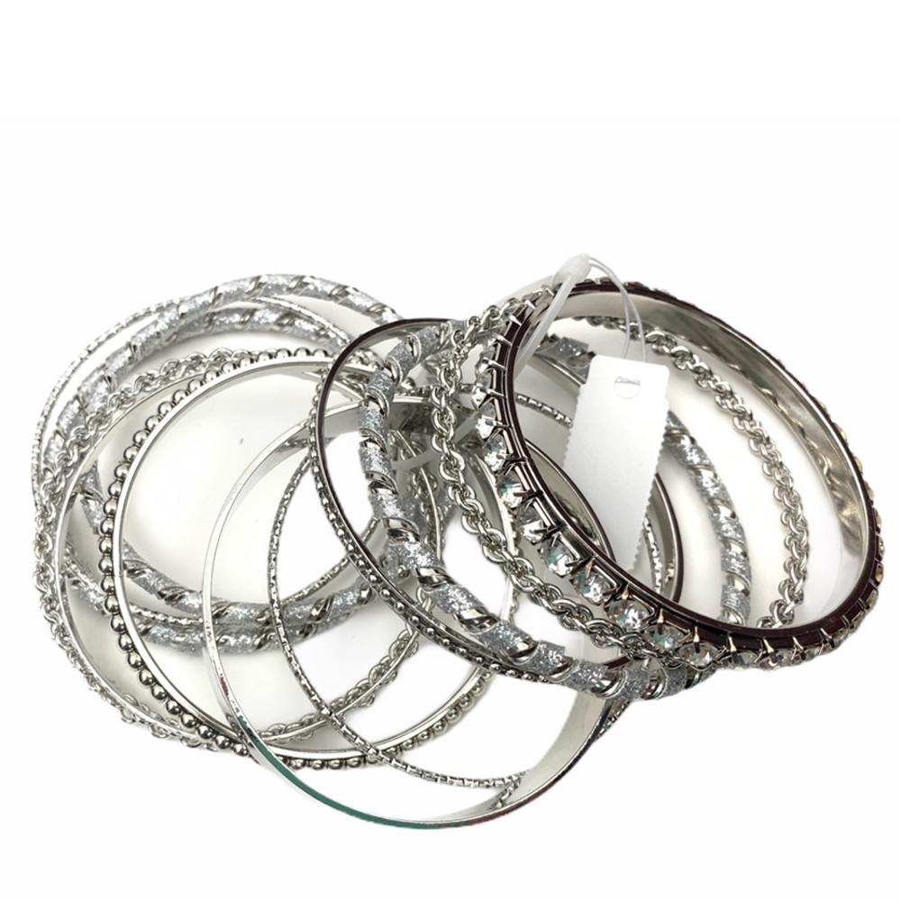 Bracelets Sets in Silver/Diamond